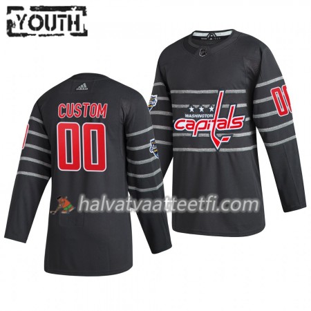 Lasten NHL Washington Capitals Pelipaita Custom Harmaa 2020 NHL All-Star Adidas Authentic 